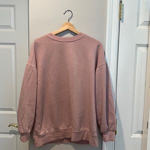 Zara pink crewneck